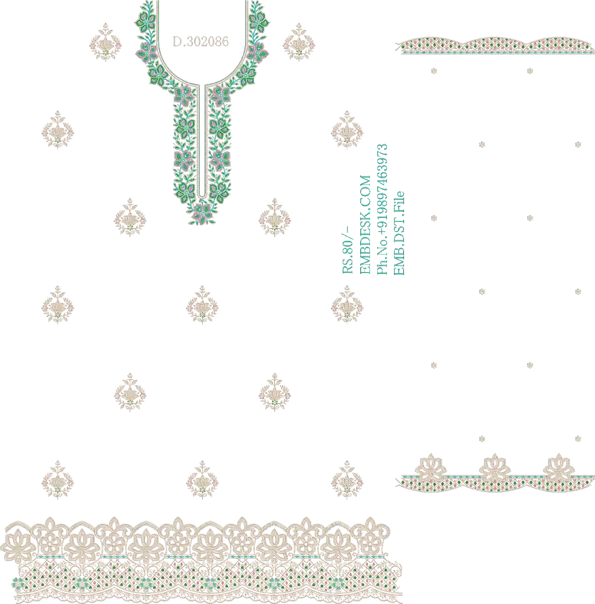 Fancy Long suits panal