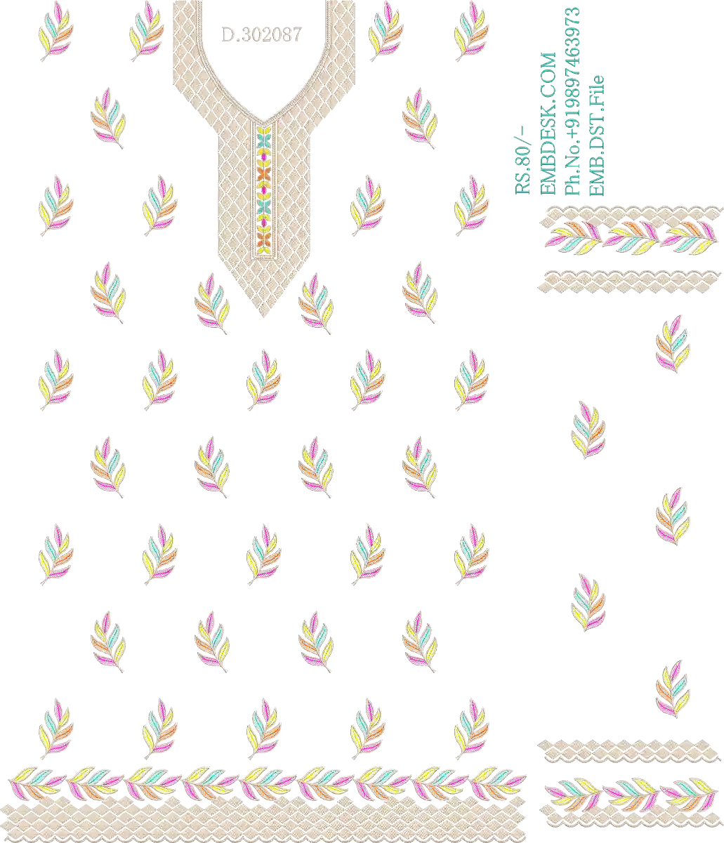 Fancy Long suits panal