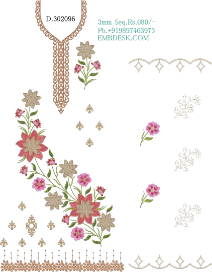 3mm Sequence Long suit