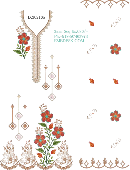 3mm Sequence Long suit