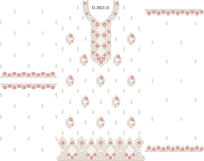 Fancy Long suits panal