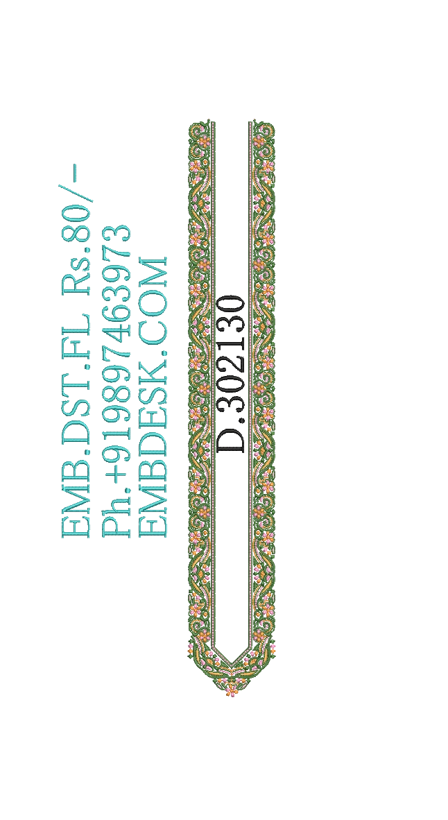 Fancy men's neck kurta