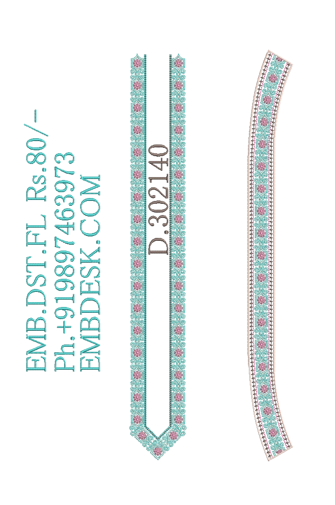 Fancy men's neck kurta