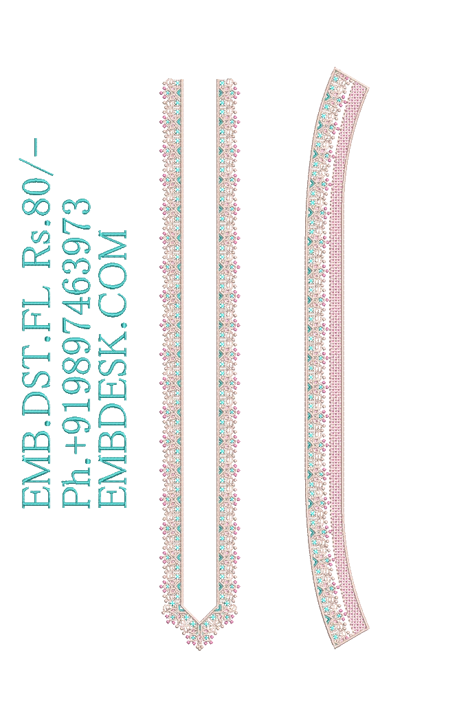 Fancy men's neck kurta