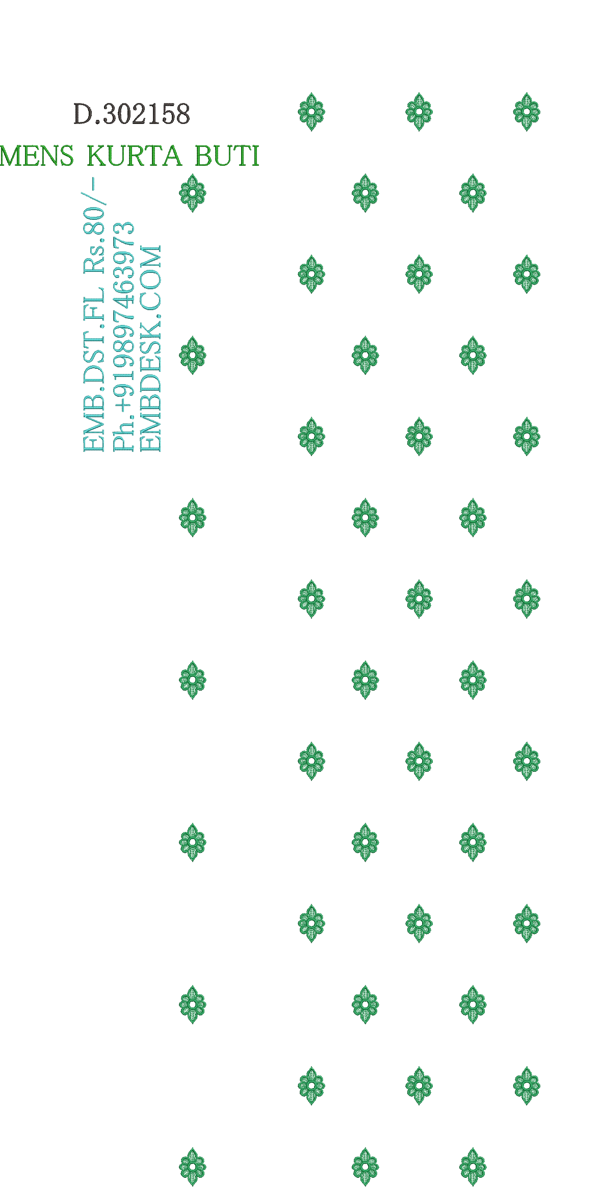 Men's kurta Buti