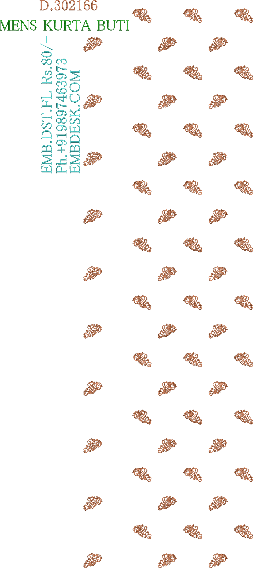 Men's kurta Buti