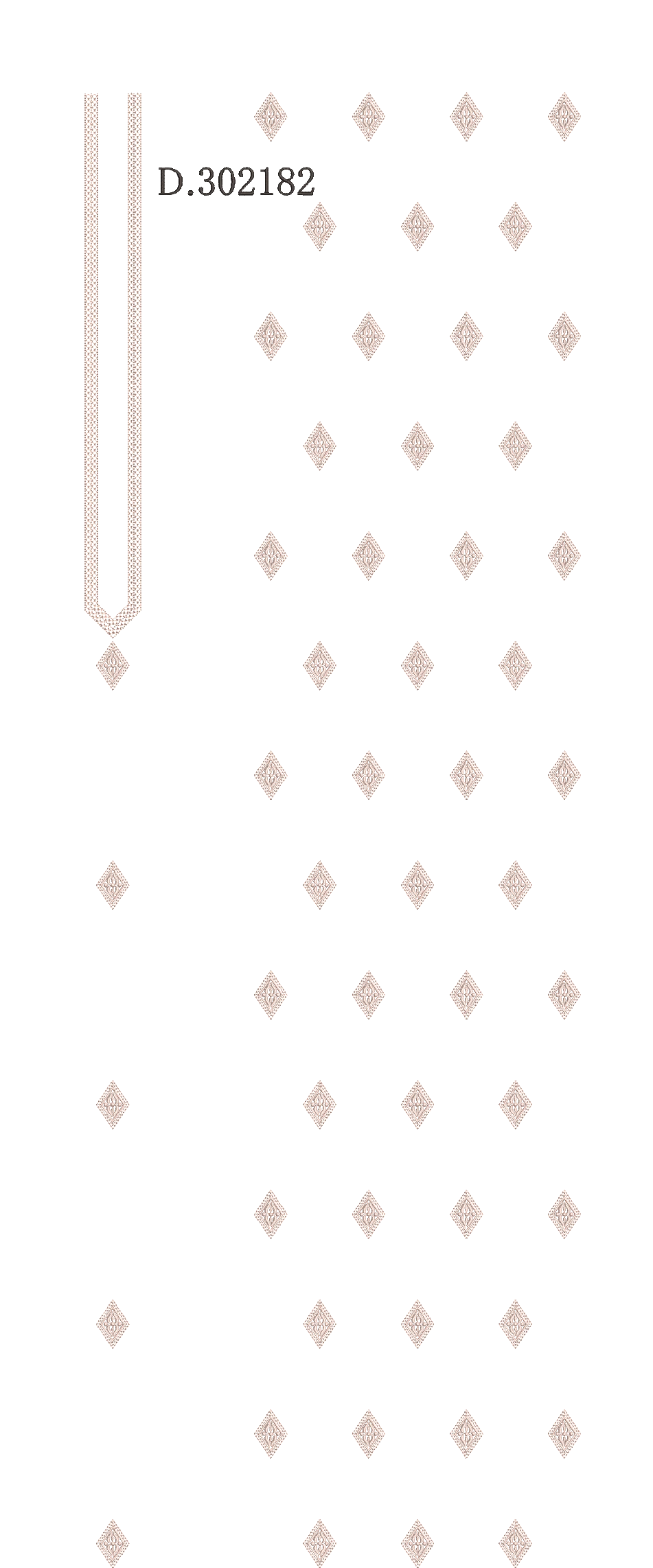 Fancy men's neck kurta buti