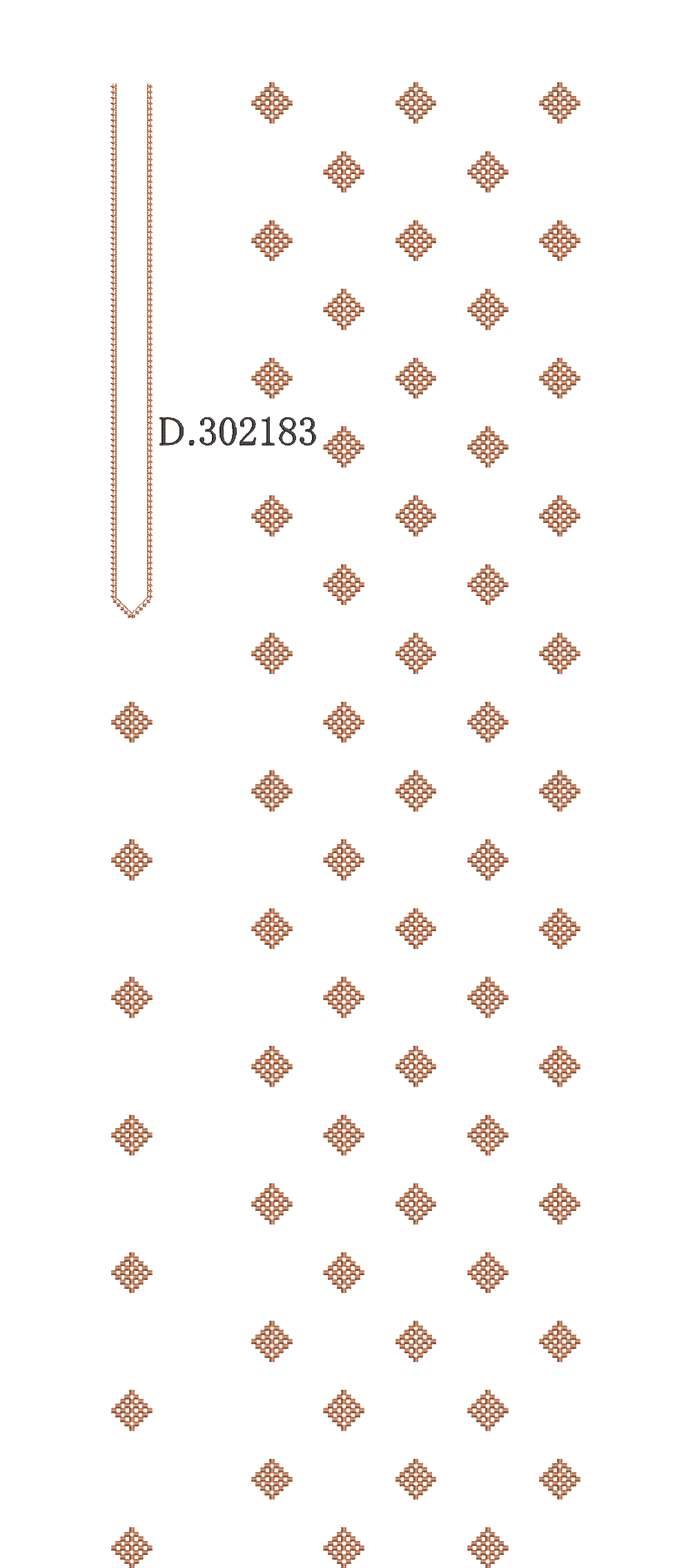 Fancy men's neck kurta buti