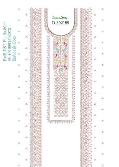 3mm sequence long suit