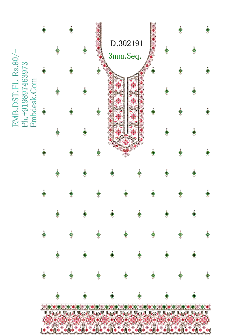 3mm sequence long suit