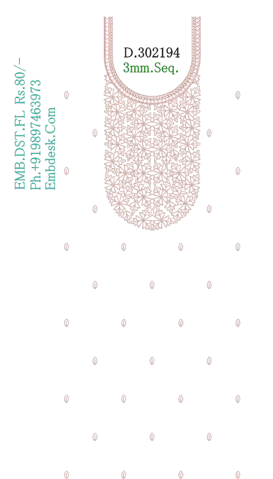 3mm sequence long suit