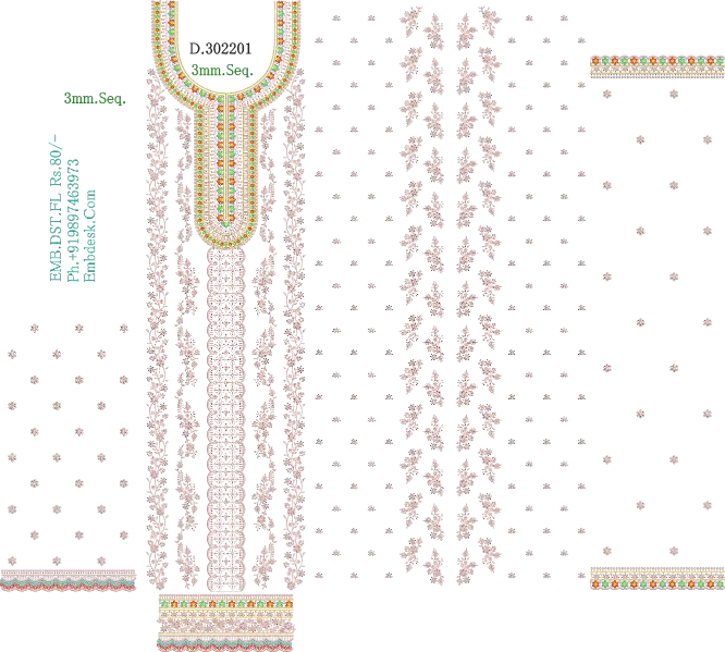 3mm sequence long suit