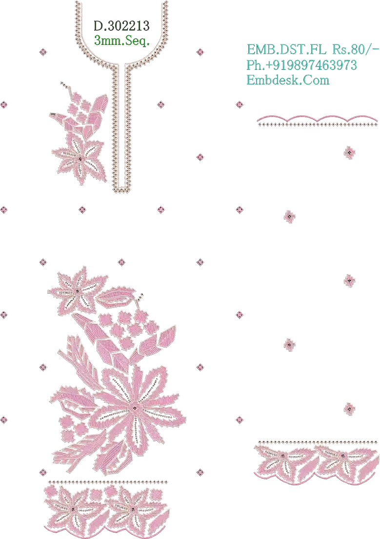 3mm sequence long suit