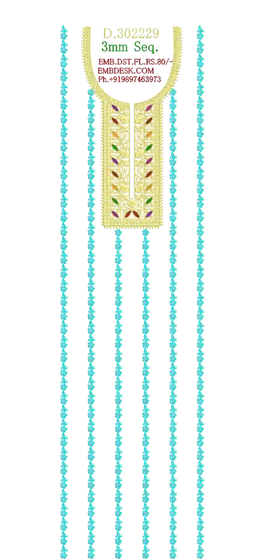 3mm sequence long suit