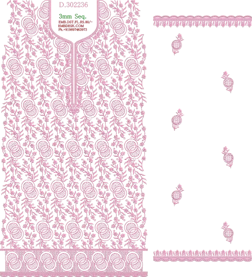 3mm sequence long suit