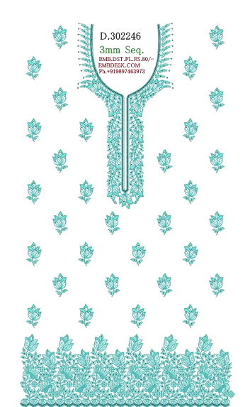 3mm sequence long suit