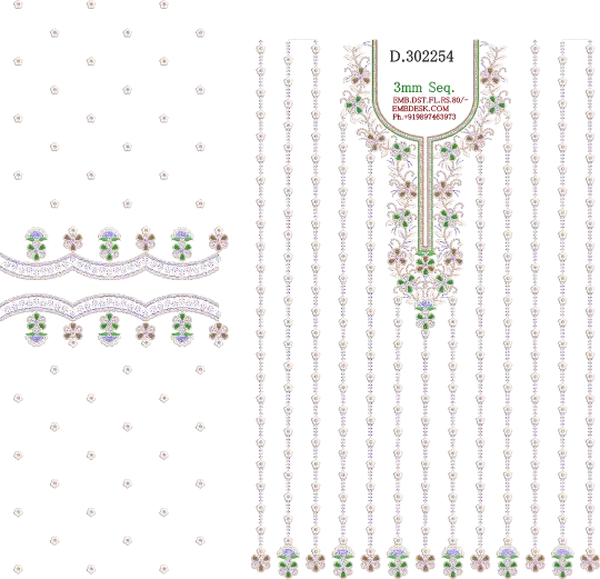 3mm sequence long suit