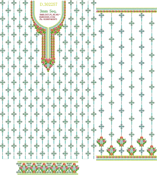 3mm sequence long suit