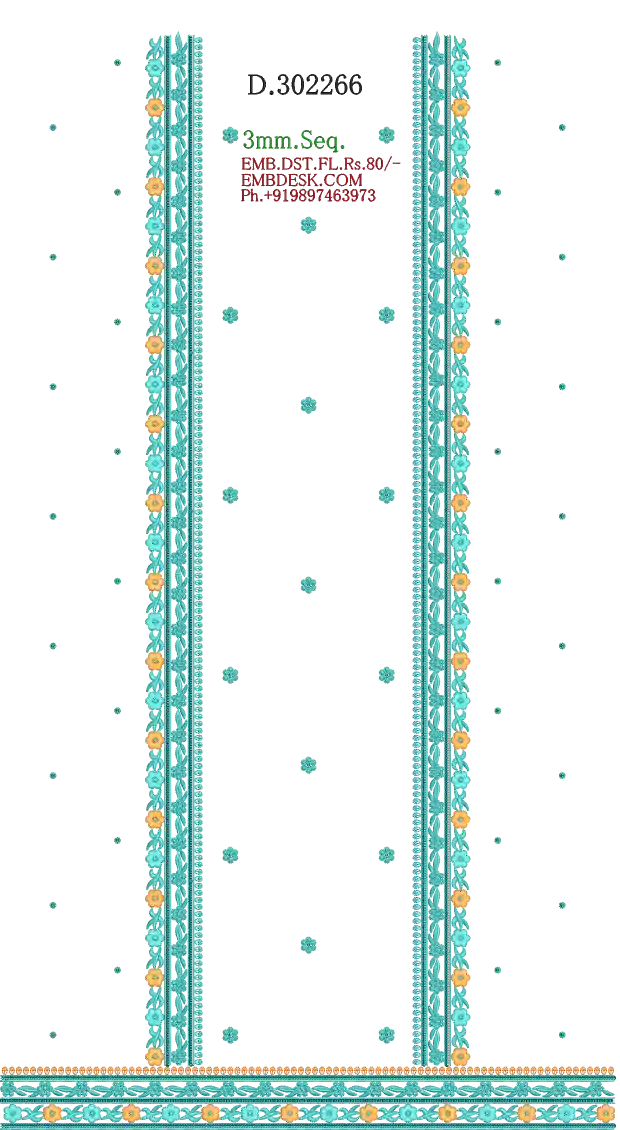 3mm sequence long suit