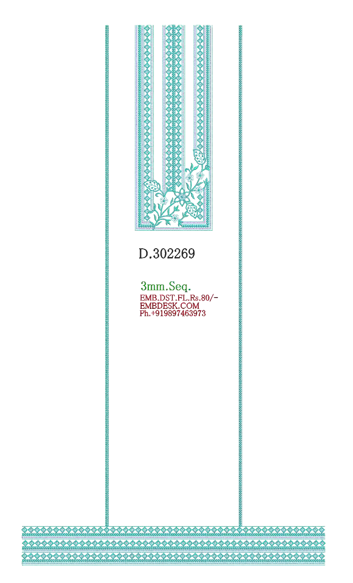 3mm sequence long suit