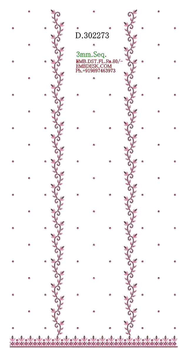 3mm sequence long suit
