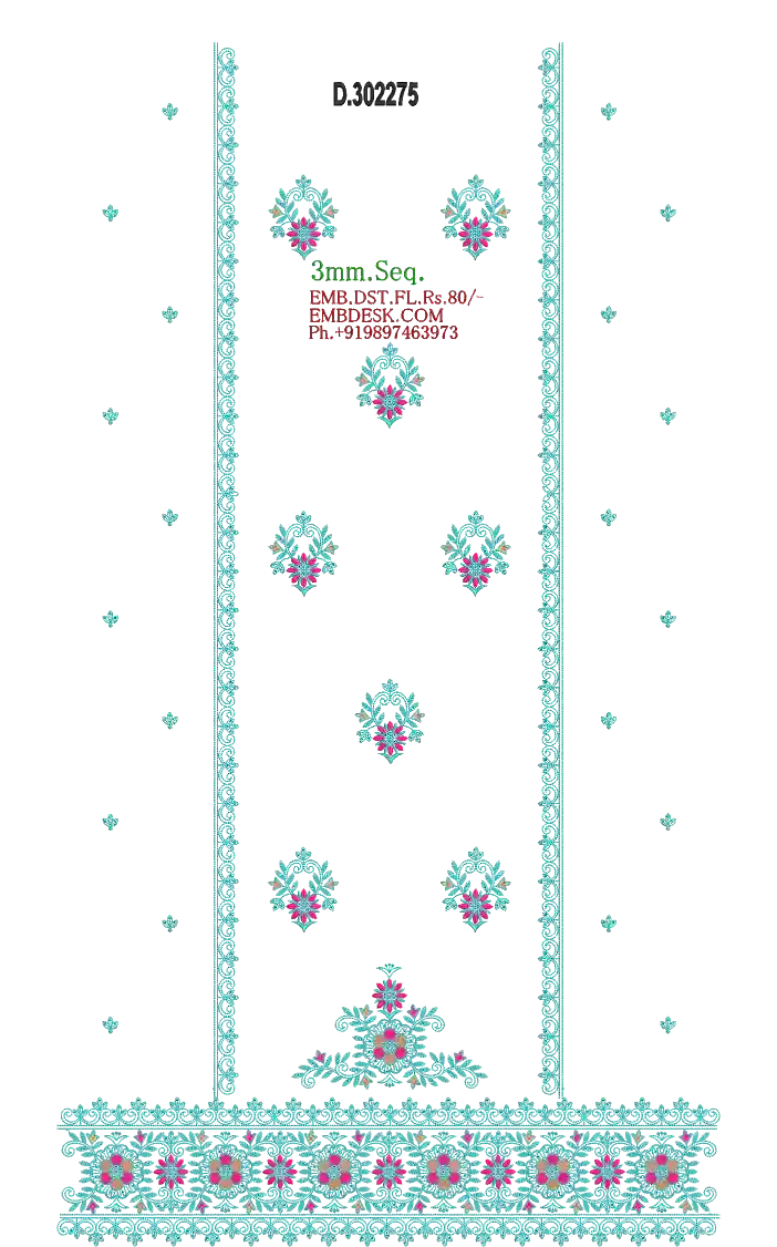 3mm sequence long suit