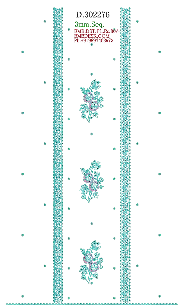 3mm sequence long suit