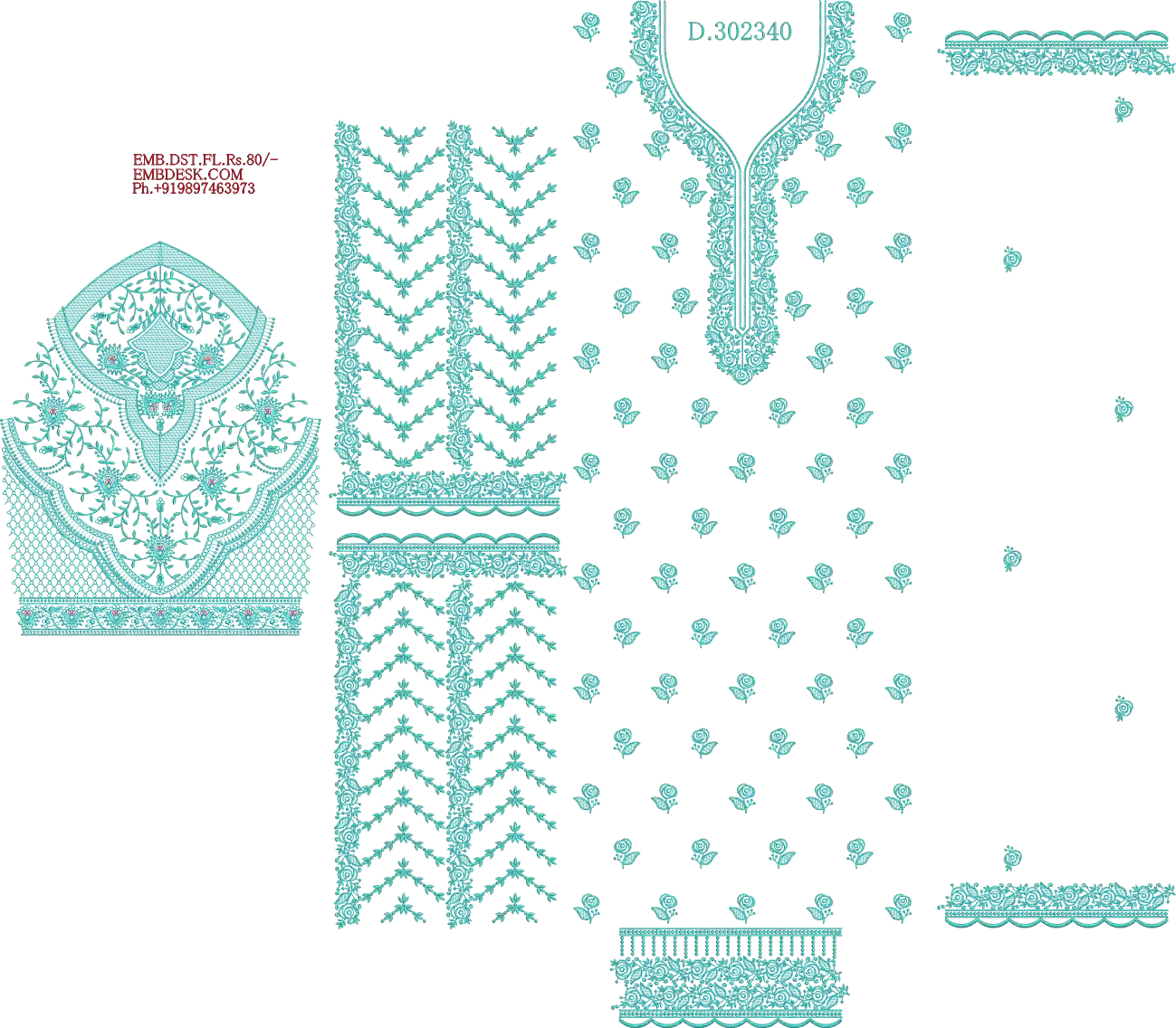Fancy punjabi long suit