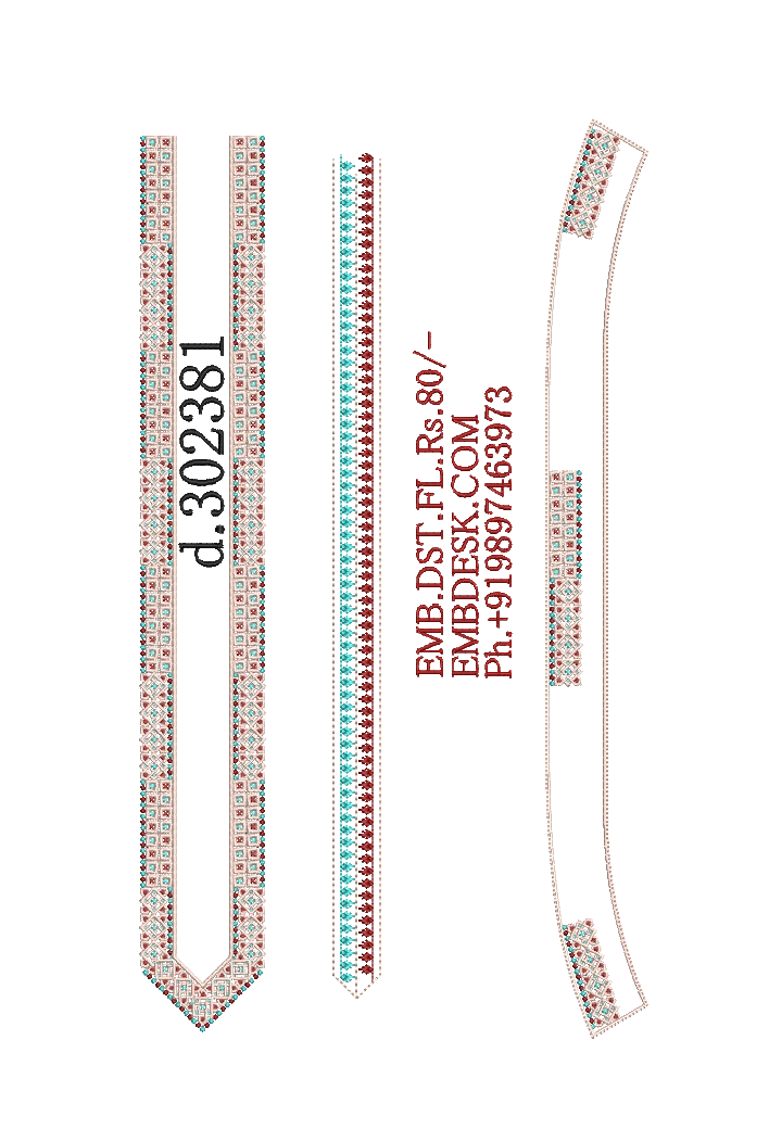 Fancy men's neck kurta