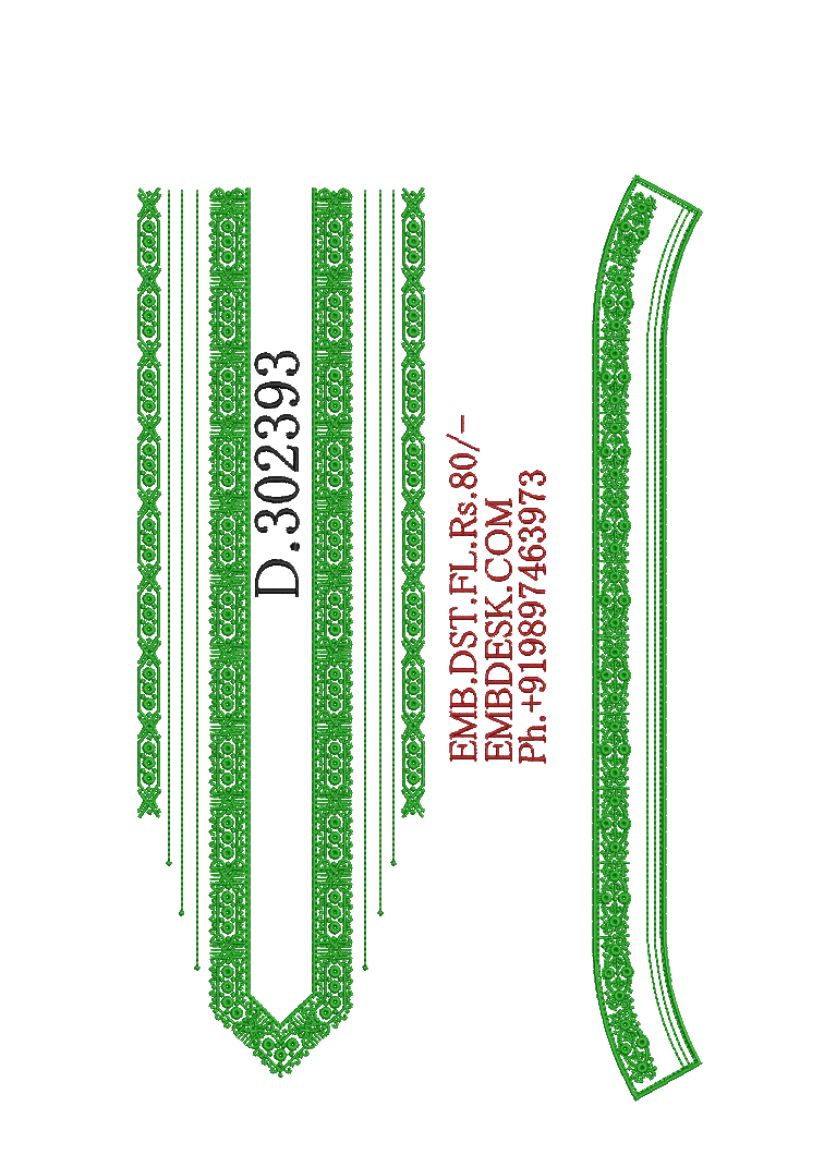 Fancy men's neck kurta