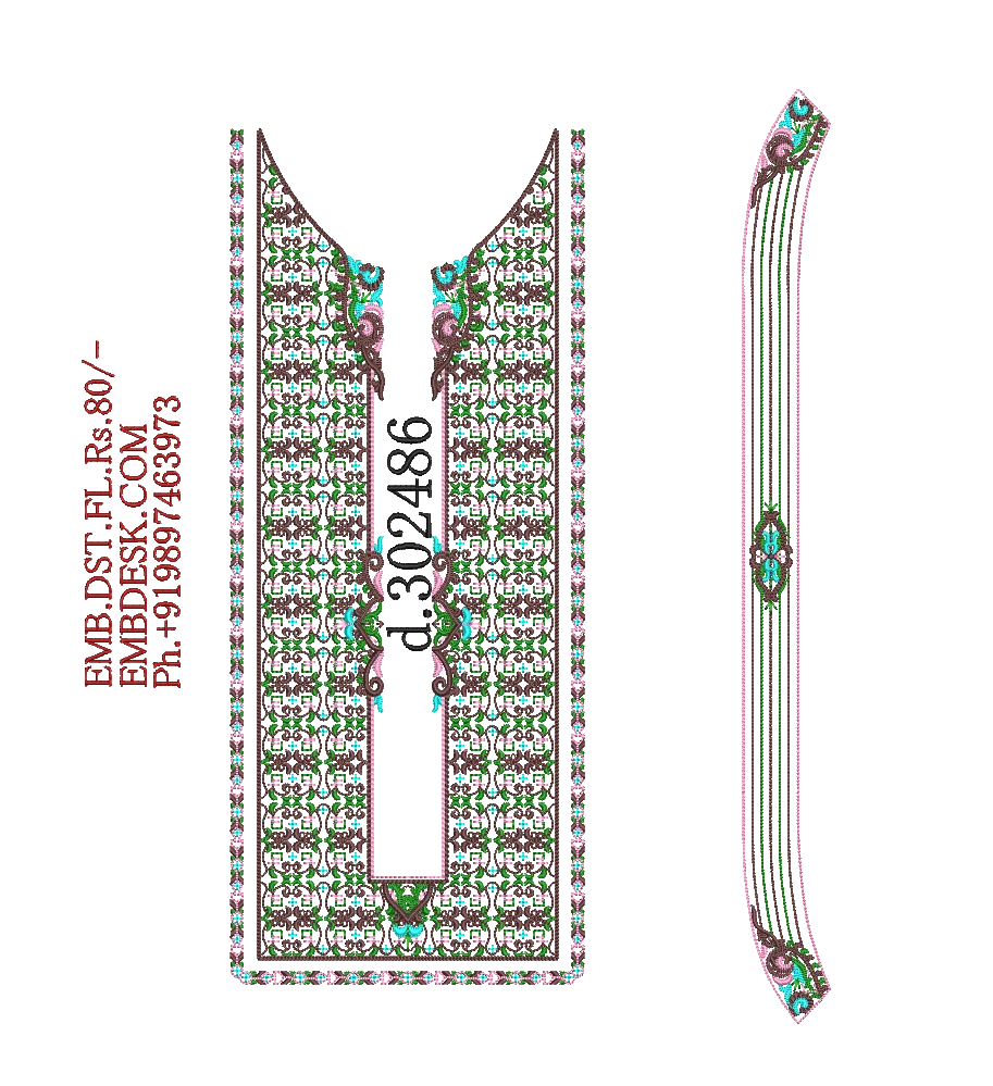 Fancy Men's Neck Kurta 