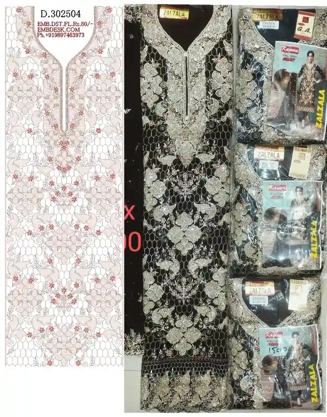 Fancy Long suits panal 
