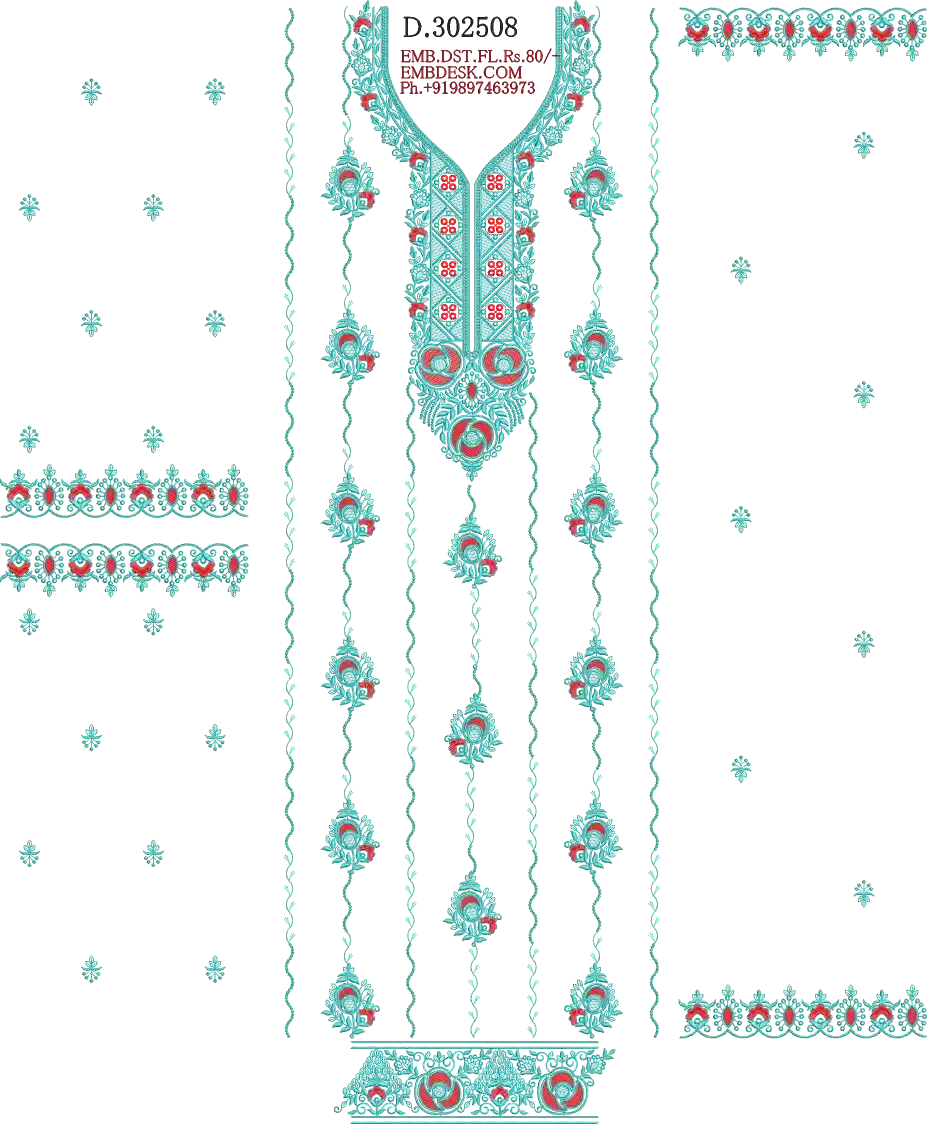 Fancy Long suits panal 