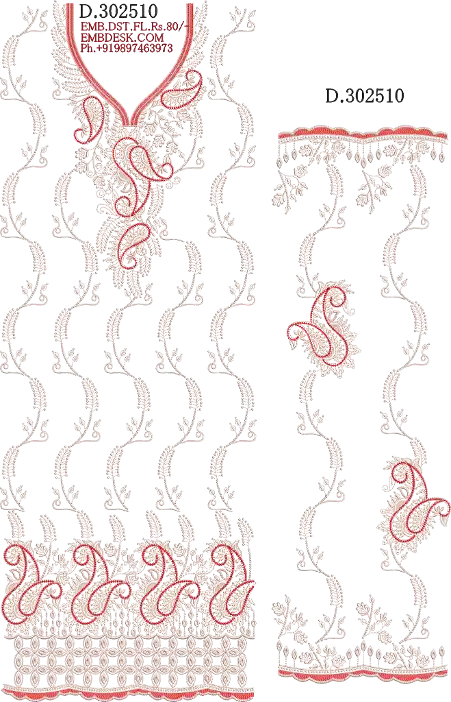 Fancy Long suits panal 