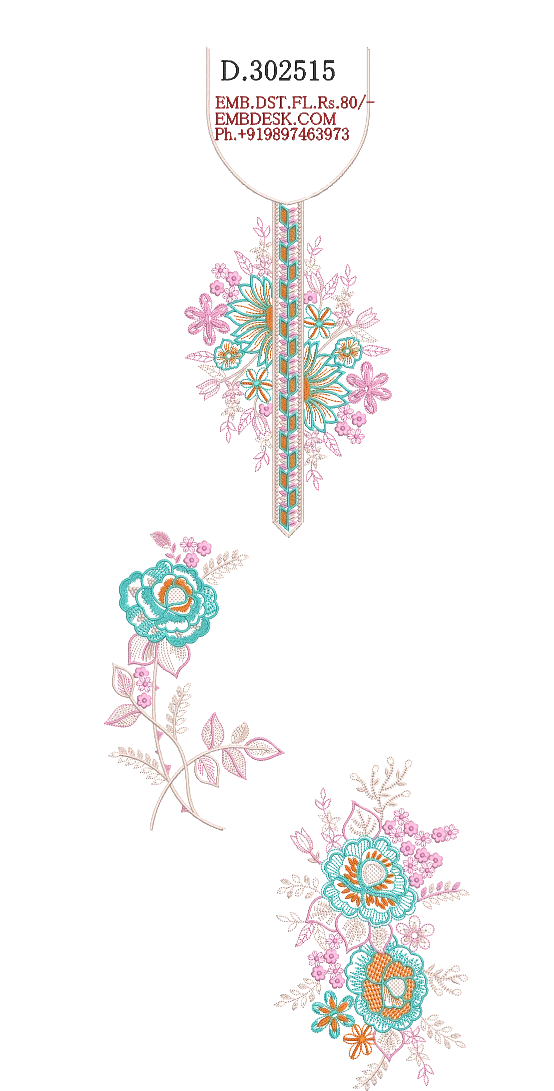 Fancy Long suits panal