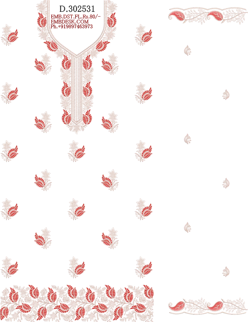 Fancy Long suits panal 