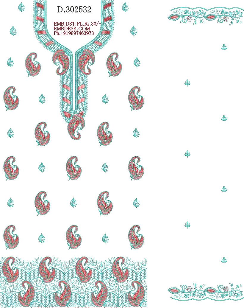 Fancy Long suits panal 