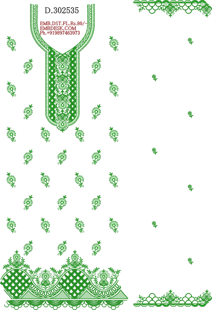 Fancy Long suits panal
