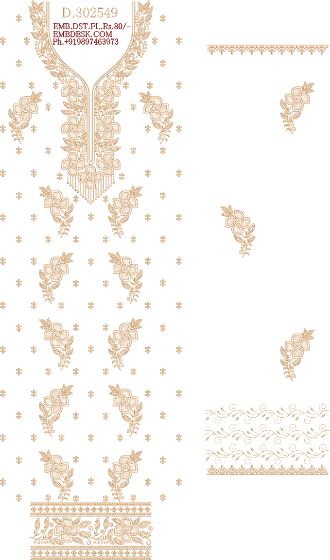 Fancy Long suits panal