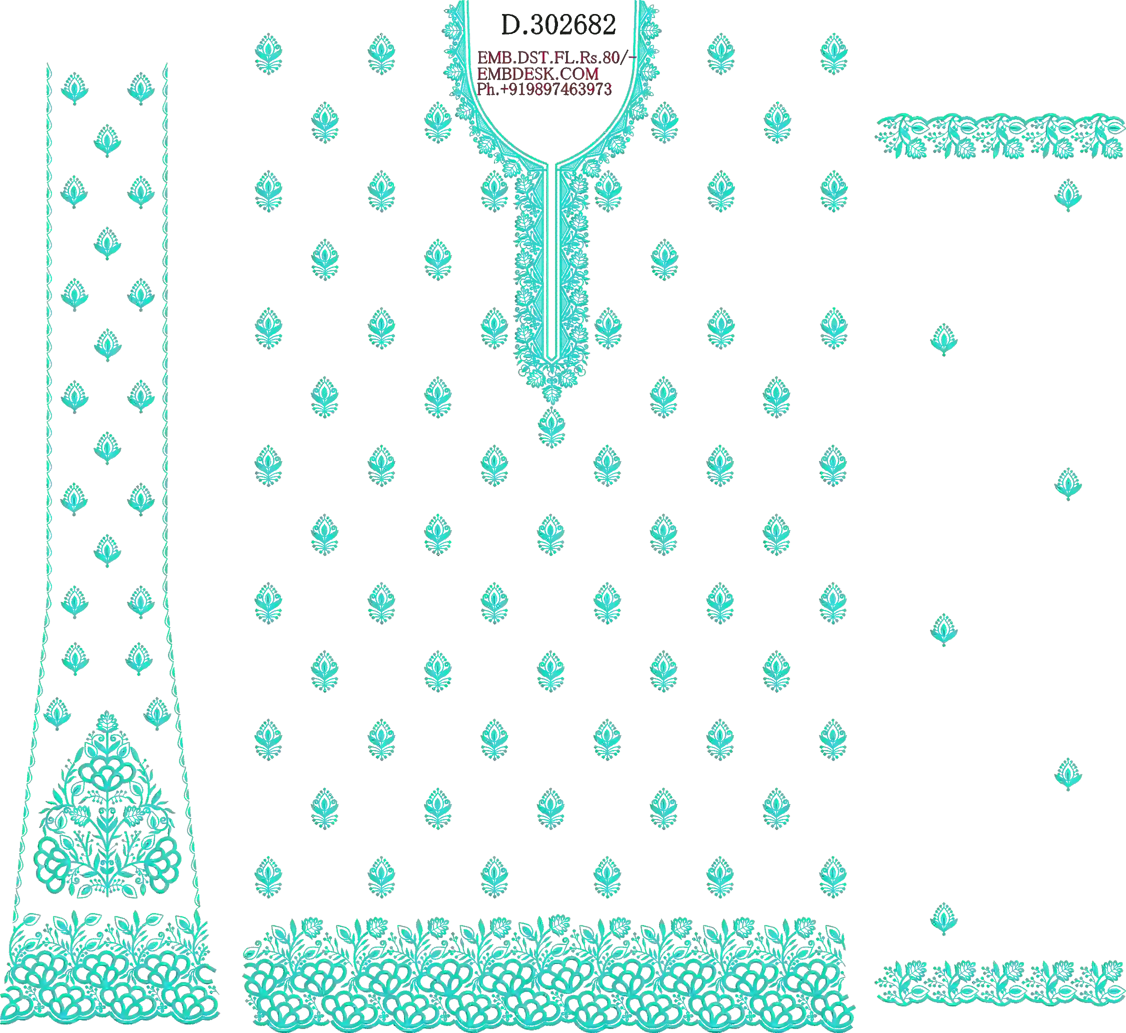 Fancy Long suits Design 