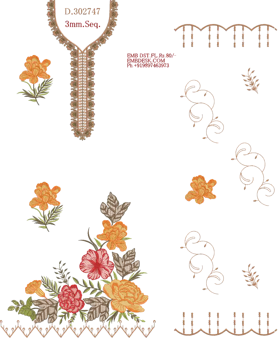 3mm seq.Arabian Long suits