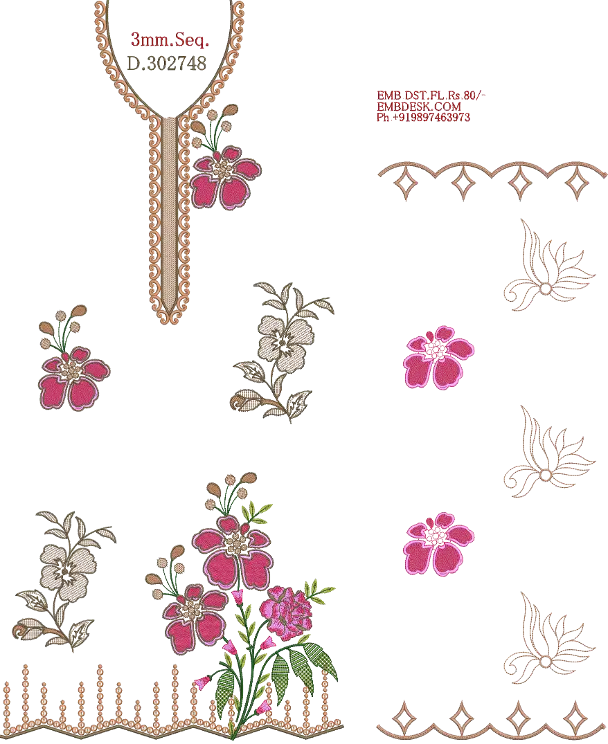 3mm seq.Arabian Long suits 