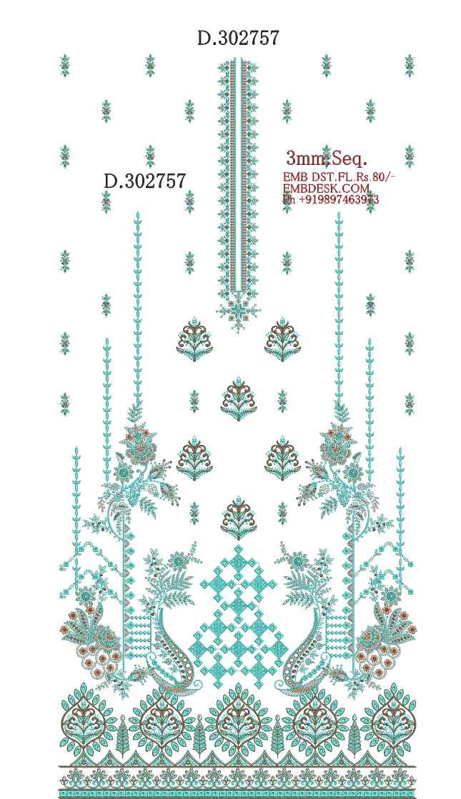 3mm seq.Arabian Long suits 