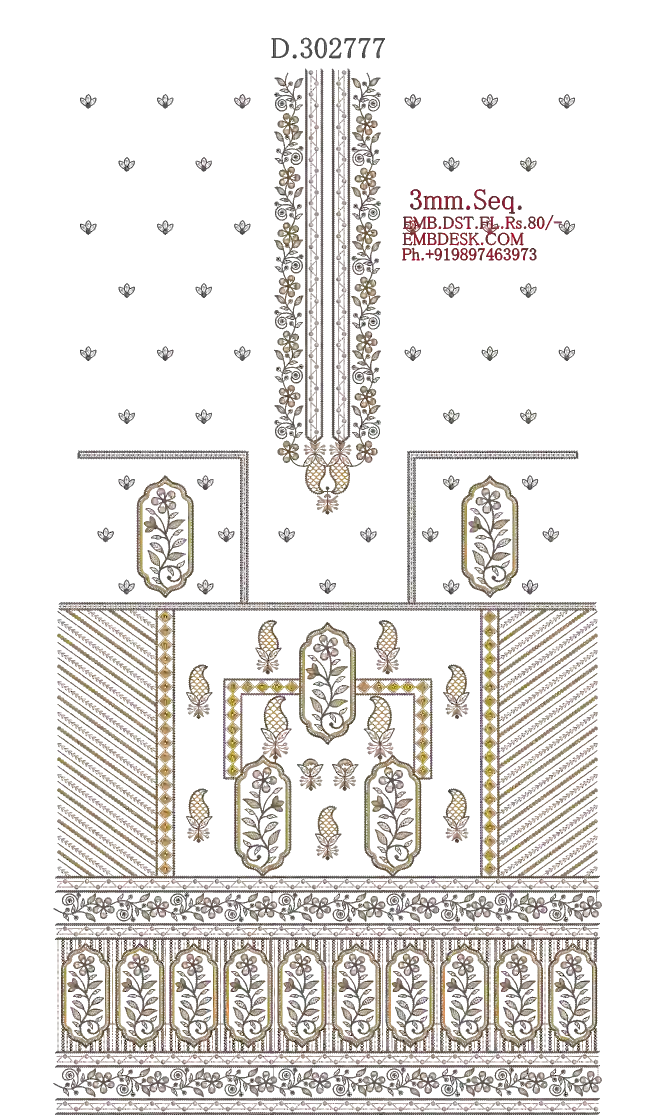 3mm seq.Arabian Long suits 