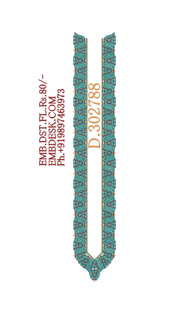 Fancy men's neck kurta 