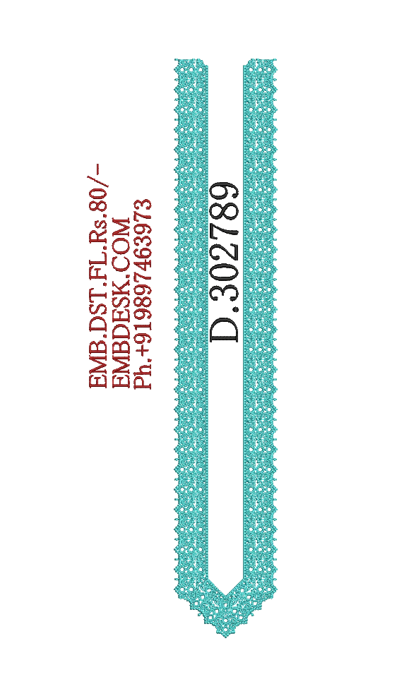 Fancy men's neck kurta