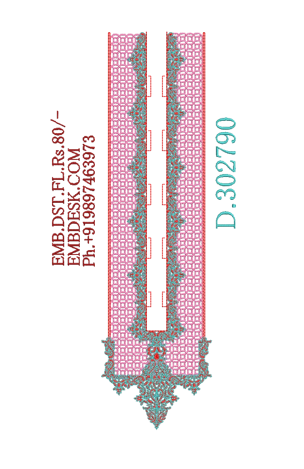 Fancy men's neck kurta 