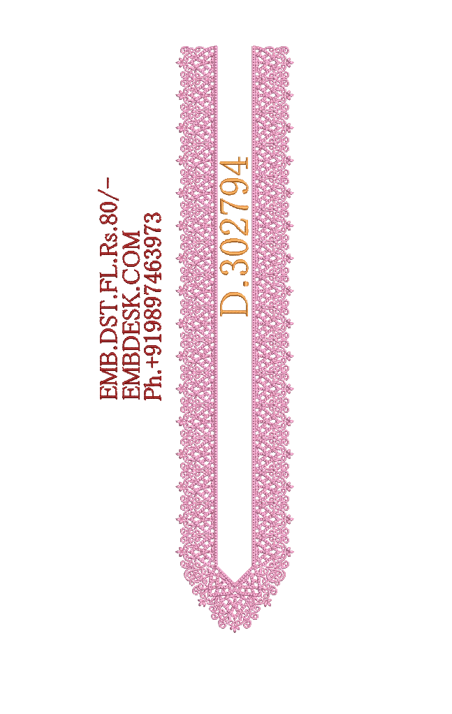 Fancy men's neck kurta 