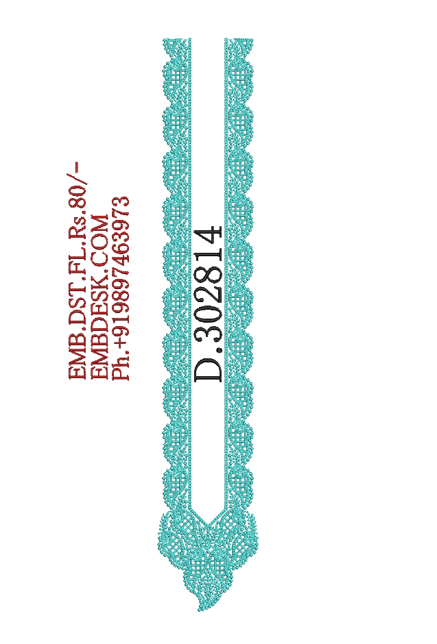 Fancy men's neck kurta 
