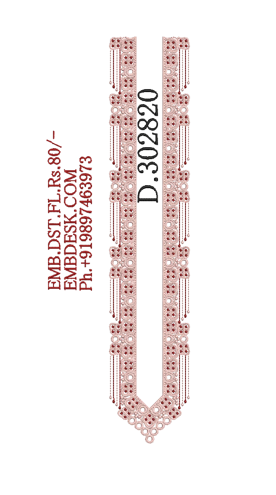 Fancy men's neck kurta 